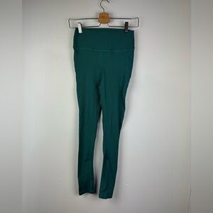 Glyder Ribbed Sculpting Compression Leggings, Size Medium